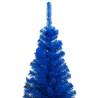 Artificial Pre-lit Christmas Tree with Ball Set - 120 cm Blue