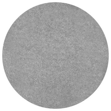 Artificial Grass with Studs - 170 cm Grey Round | HipoMarket