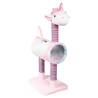 Pets Collection Unicorn Cat Scratching Post - Pink 40x30x85 cm