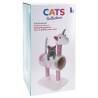 Pets Collection Unicorn Cat Scratching Post - Pink 40x30x85 cm