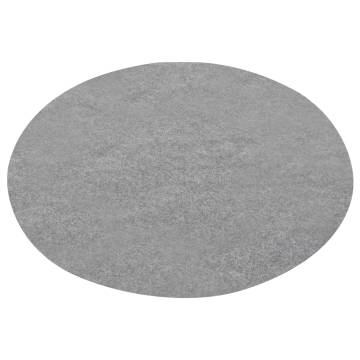 Artificial Grass with Studs - 170 cm Grey Round | HipoMarket