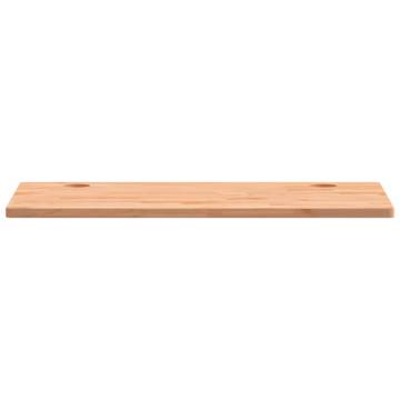 Solid Wood Beech Desk Top 100x60 cm - Ideal for Any Workspace