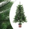 Pre-lit 65 cm Artificial Christmas Tree with Ball Set - Green