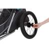 TRIXIE Dog Bicycle Trailer L Grey - Comfortable & Practical