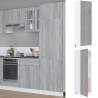 Refrigerator Cabinet Grey Sonoma 60x57x207 cm Engineered Wood Colour grey sonoma Quantity in Package 1 Model refrigerator cabinet 60 cm Number of 