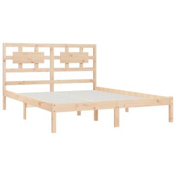 Solid Wood Pine Bed Frame 180x200 cm - Super King Size