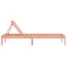 Sun Lounger 199.5x60 cm - Solid Douglas Wood | HipoMarket