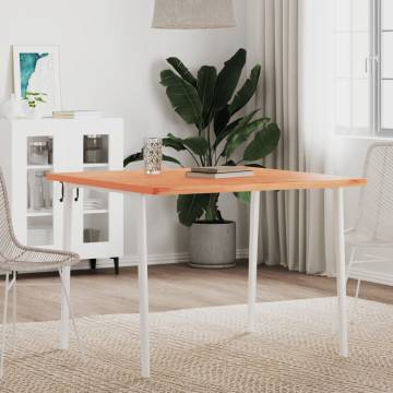 Solid Wood Beech Table Top 90x90 cm - Durable & Versatile