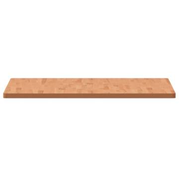 Solid Wood Beech Table Top 90x90 cm - Durable & Versatile