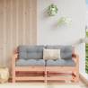 Garden Corner Sofas 2 pcs Solid Wood Douglas Colour natural douglas Quantity in Package 1 Model corner sofa (2 pcs) 