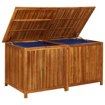 Garden Storage Box 150x80x75 cm - Solid Acacia Wood