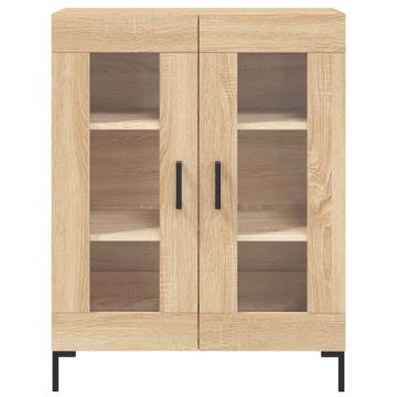 Stylish Highboard Sonoma Oak - Durable Engineered Wood