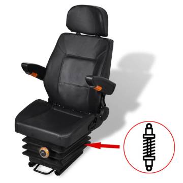 Comfortable Tractor Seat with Suspension - Hipo Market