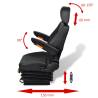 Comfortable Tractor Seat with Suspension - Hipo Market