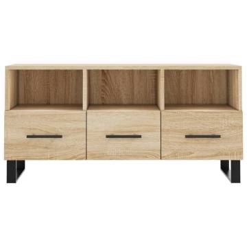 Stylish TV Cabinet Sonoma Oak - 102x36x50 cm | Hipo Market