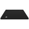 Square ABS Shower Base Tray Black 80x80 cm | Hipo Market