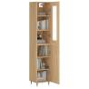 Highboard Sonoma Oak 34.5x34x180 cm - Stylish Storage Solution