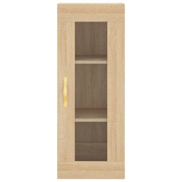 Highboard Sonoma Oak 34.5x34x180 cm - Stylish Storage Solution