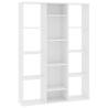 Room Divider/Book Cabinet White – Elegant Storage Solution