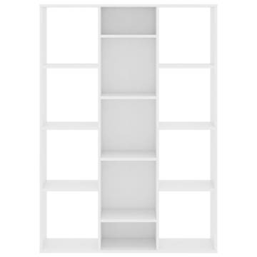 Room Divider/Book Cabinet White – Elegant Storage Solution