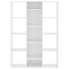 Room Divider/Book Cabinet White – Elegant Storage Solution