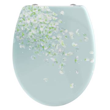 SCHÜTTE Flower in the Wind Toilet Seat - Soft-Close & Quick Release