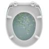 SCHÜTTE Flower in the Wind Toilet Seat - Soft-Close & Quick Release