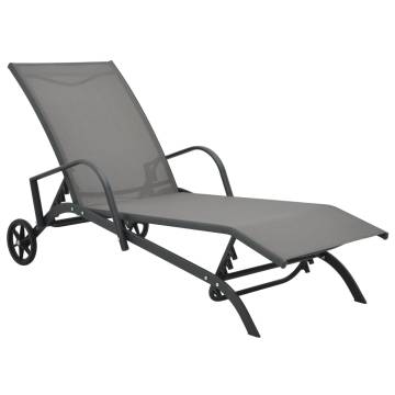 Sun Loungers Set with Table - Stylish & Durable Pair