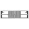 Wall Shelf Grey Sonoma - 102x30x29 cm Engineered Wood