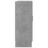 Concrete Grey Book Cabinet - Stylish & Durable Storage Solution