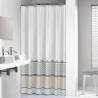 Sealskin Shower Curtain Marrakech 180 cm Silver 235281318 Colour silver 