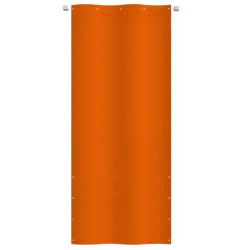 Balcony Screen Orange 100x240 cm Oxford Fabric | HiPoMarket