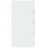 Side Panels for Door Canopy - 2 pcs Transparent Tempered Glass