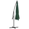 Cantilever Umbrella 3.5 m Green - UV Protection & Stability