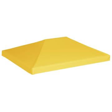 Durable Yellow Gazebo Top Cover 4x3m | Water Resistant Canopy