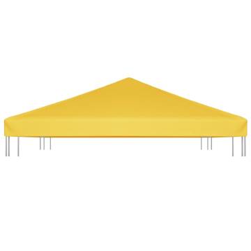 Durable Yellow Gazebo Top Cover 4x3m | Water Resistant Canopy