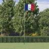 France Flag and Pole 6.23 m Aluminium Size 6.23 m Flag france 