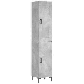 Highboard Concrete Grey - Stylish Storage Solution