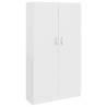 Stylish White Book Cabinet - 82.5x30.5x150 cm | HipoMarket