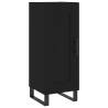 Stylish Highboard in Black - 34.5x34x180 cm | HipoMarket