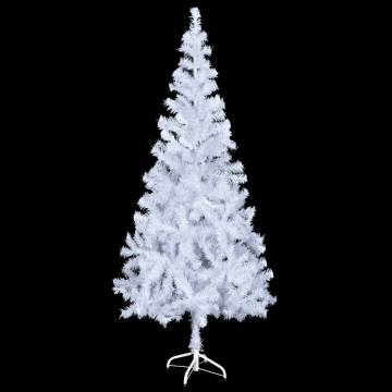 Pre-lit 180cm White Christmas Tree with Gold Ball Set | HipoMarket