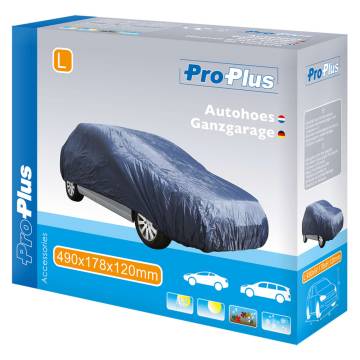 ProPlus Car Cover L - Protect Your Vehicle in Dark Blue