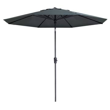 Madison Parasol Paros II Luxe 300 cm Grey - Premium Outdoor Umbrella