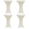 Standing Table Cover Ø60 cm Cream Stretch 4 pcs Colour cream Size 60 cm Quantity in Package 4 