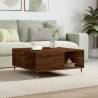 Coffee Table Brown Oak 80x80x36.5 cm Engineered Wood Colour brown oak Quantity in Package 1 