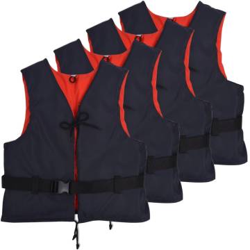 Buoyancy Aids Set - 4 Pcs, 50N, for 90+ kg, Navy Blue