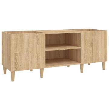 Sonoma Oak Record Cabinet - 121x38x48 cm | Hipomarket UK