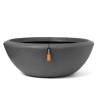 Capi Plant Bowl Arc Granite Low 61x25 cm Anthacite Colour anthracite Quantity in Package 1 