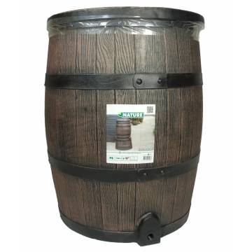 Nature Rain Butt 120L Wood Look - Perfect for Collecting Rainwater