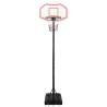 Adjustable Basketball Stand - 282-352 cm Polyethene White